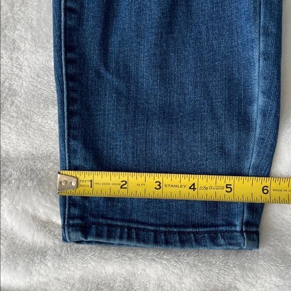 Bold Elements Blue Distressed Embroidered Women's Jeans Curvy Skinny - 16 - Picture 9 of 14